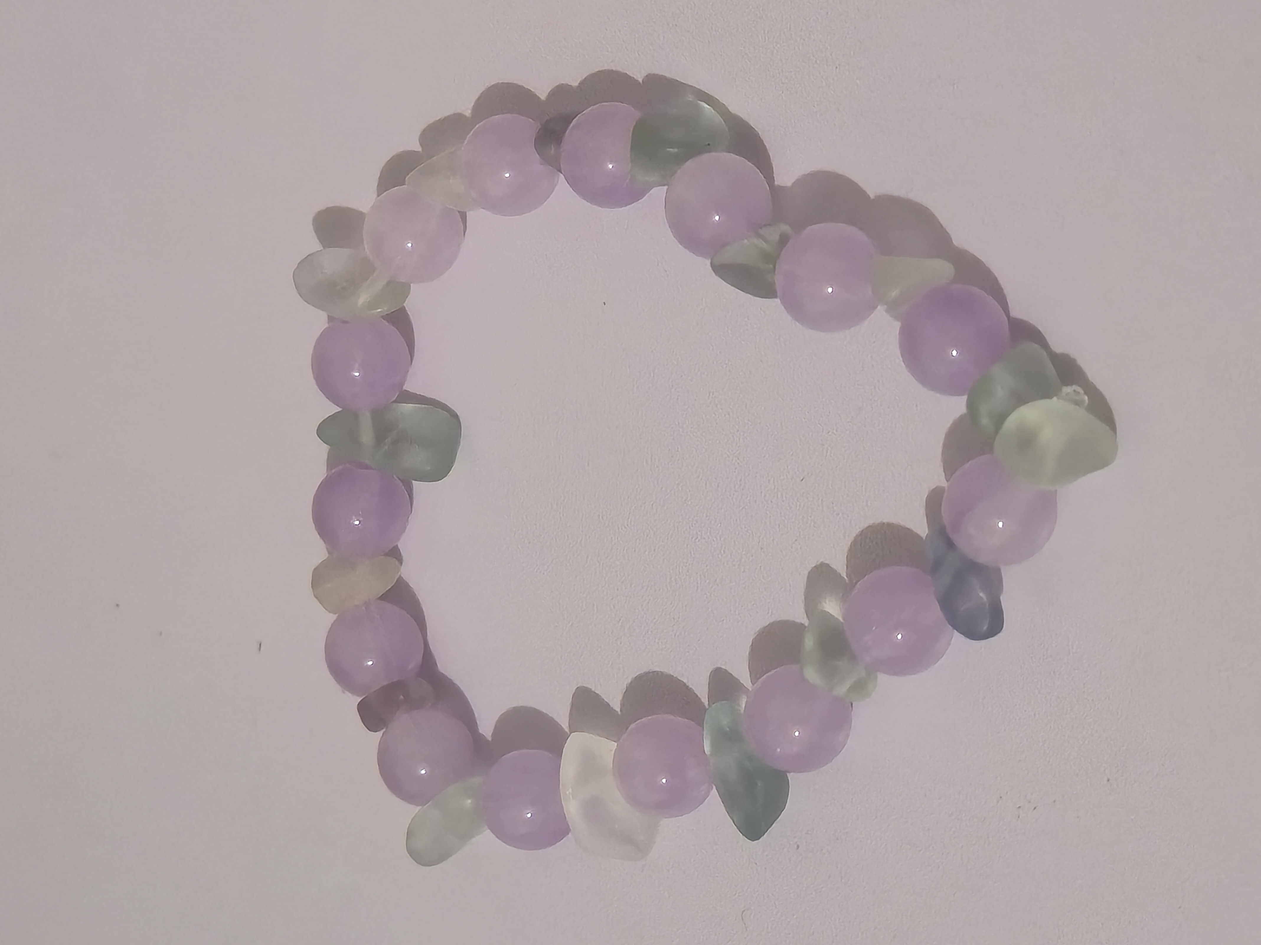 Bracelet fluorite 2