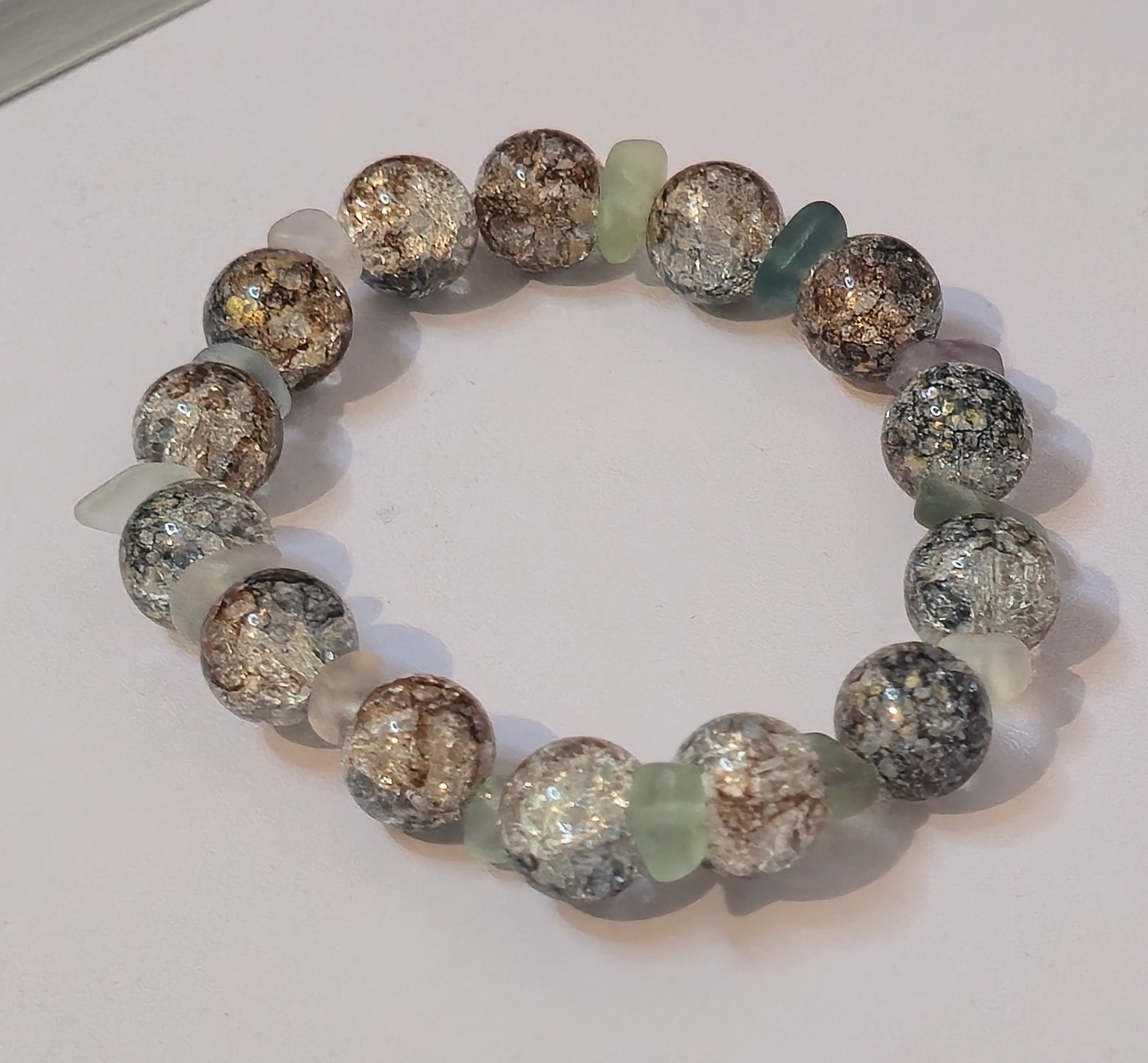 bracelet perle en verre 27