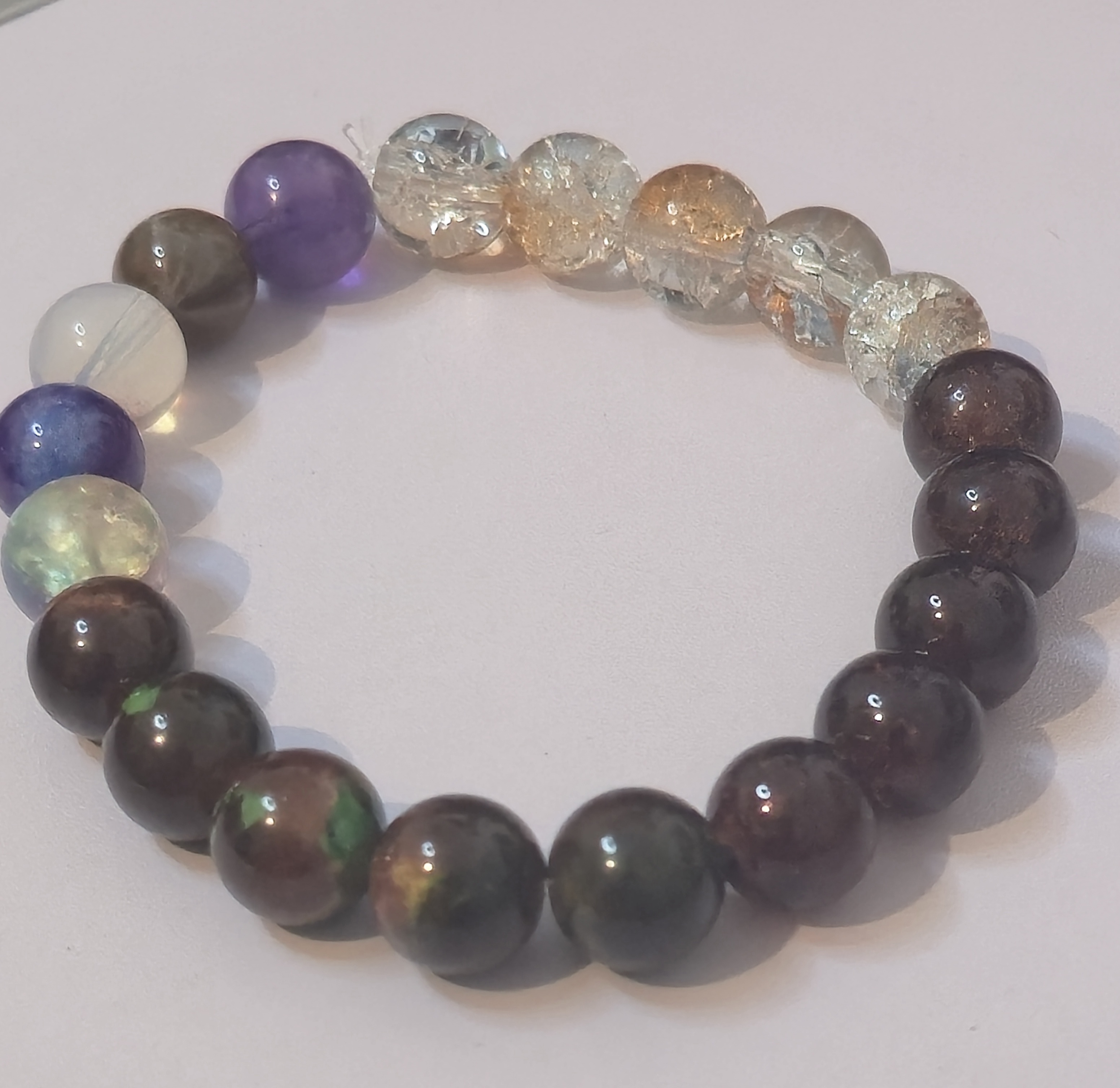 bracelet perle en verre 33