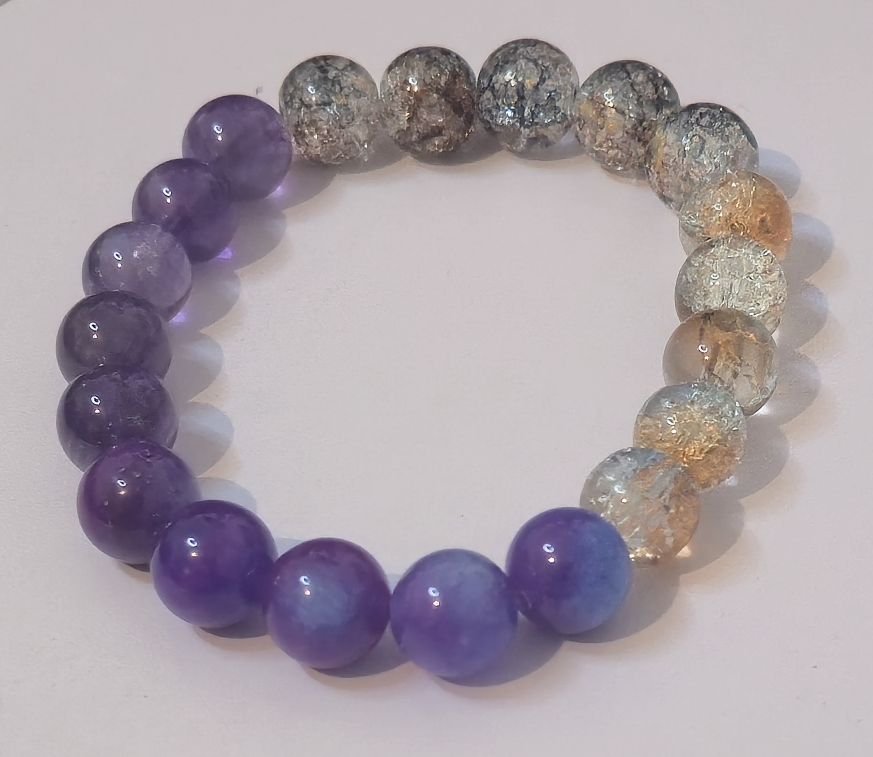 bracelet perle en verre 34
